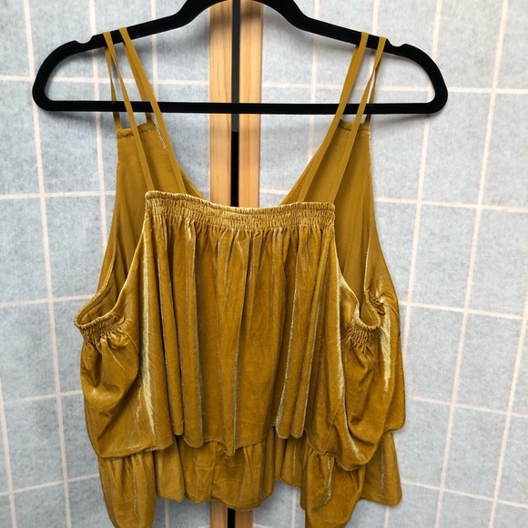 Xhilaration Boho Tank Top Gold/Yellow - Picture 6 of 8